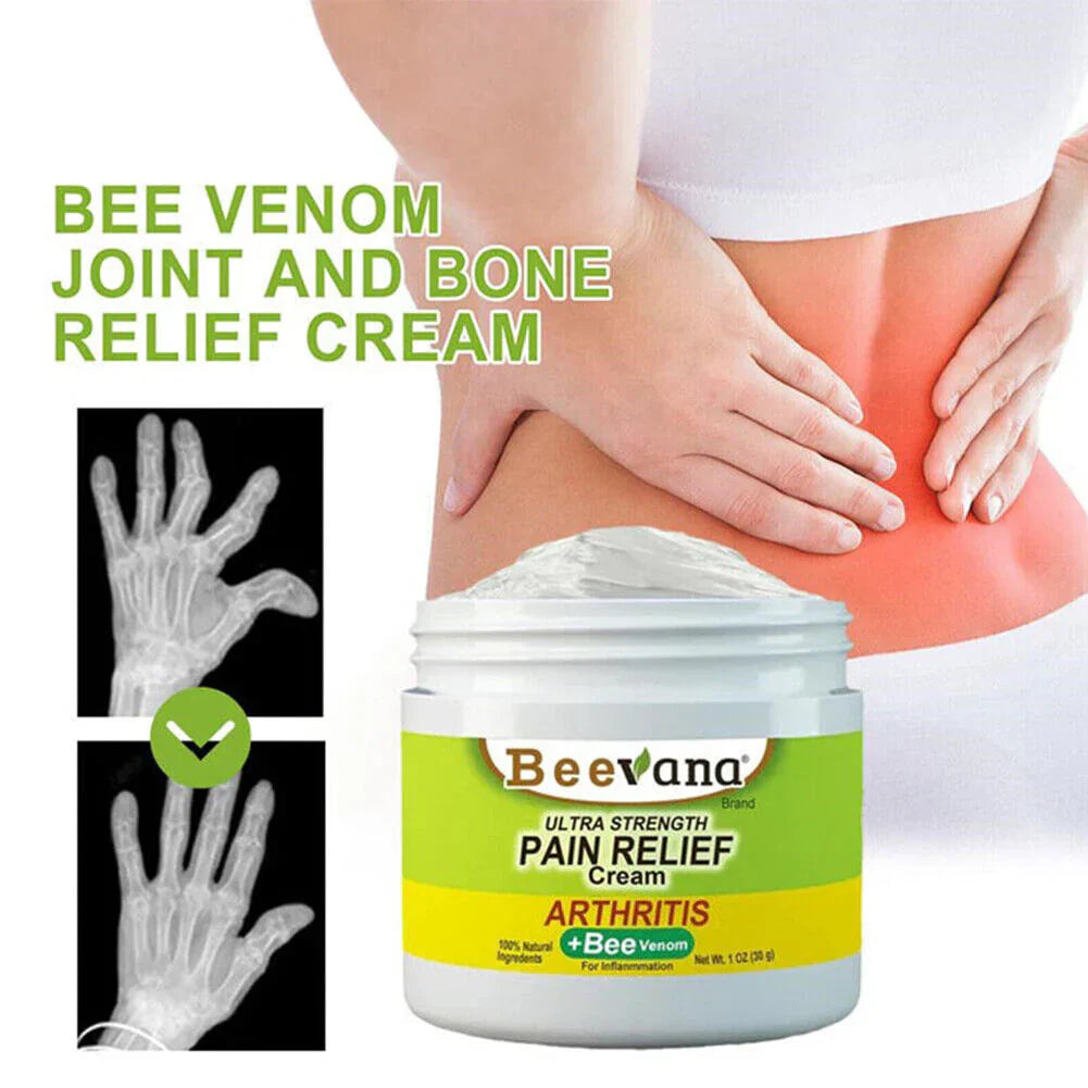 (Pack of 3) BeeTherapy™ #1 Bee Venom Pain Relief Cream | Buy 1 Get 1 Free 🔥